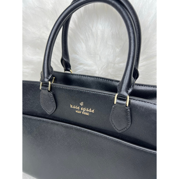 Kate Spade Madison Medium Saffiano Leather Satchel W/Snap Wallet - Picture 6 of 14